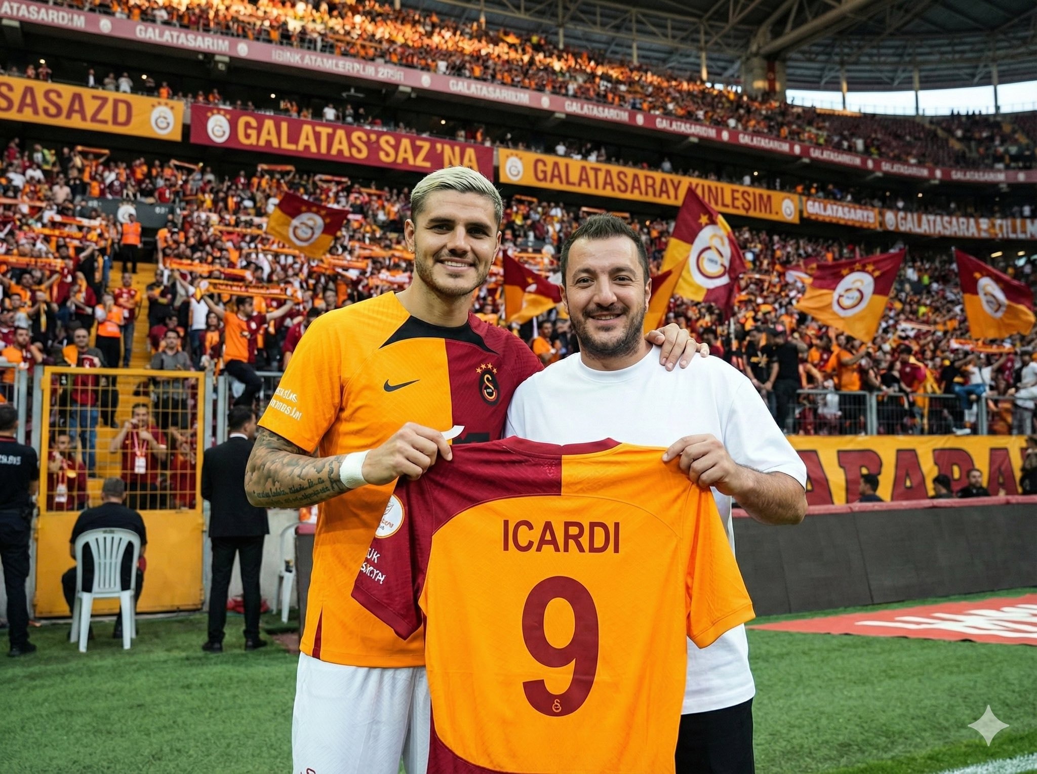Pitchside Tunnel Moment with Your Favorite Footballer 效果示例