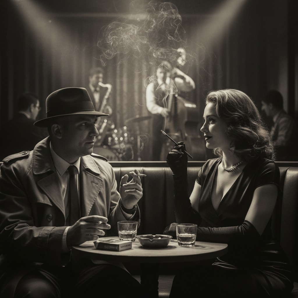 Shadows of the Blue Note 生成效果示例