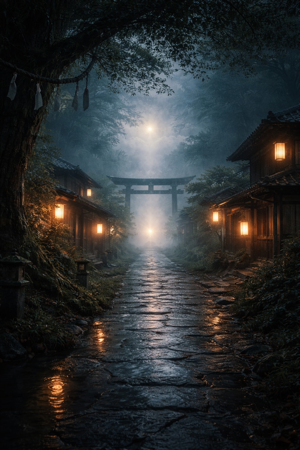Where the Kami Still Walk 生成效果示例