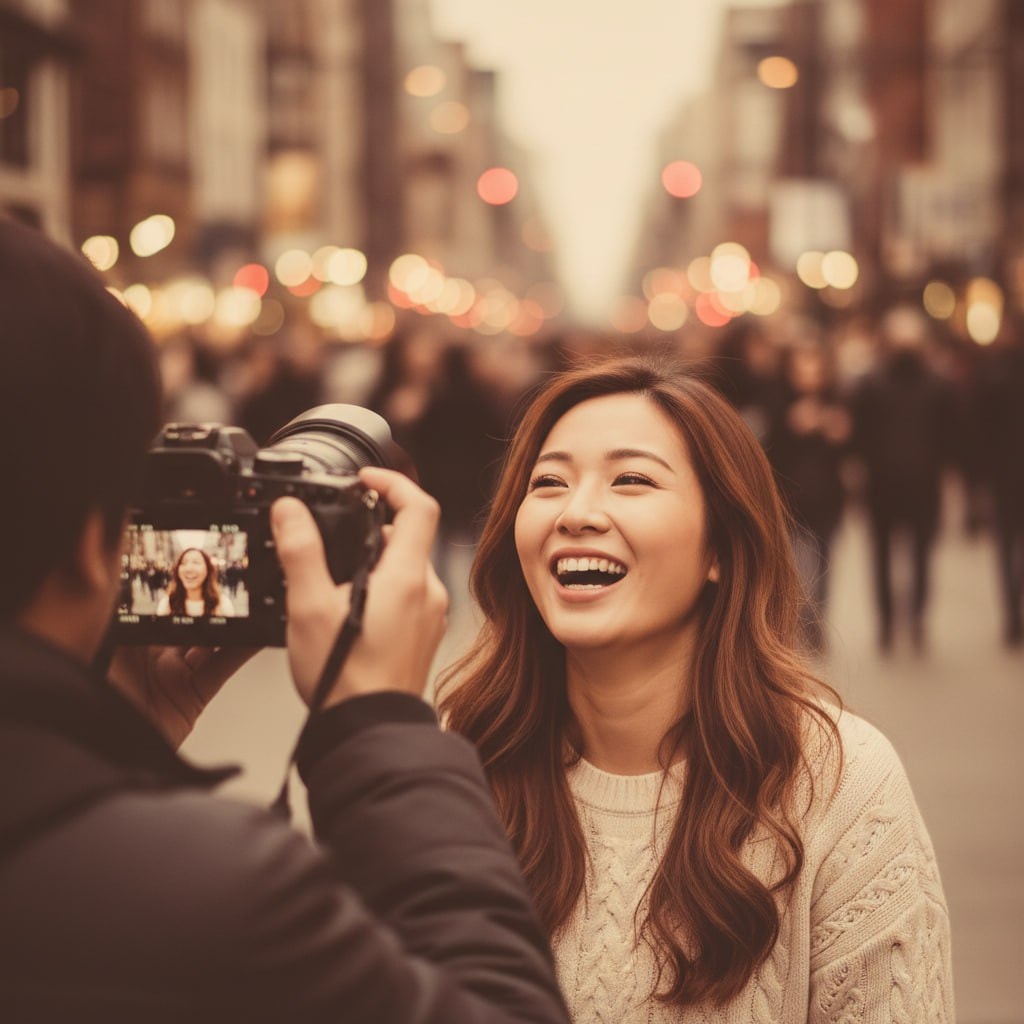 Cinematic Street Photography Prompt 生成效果示例