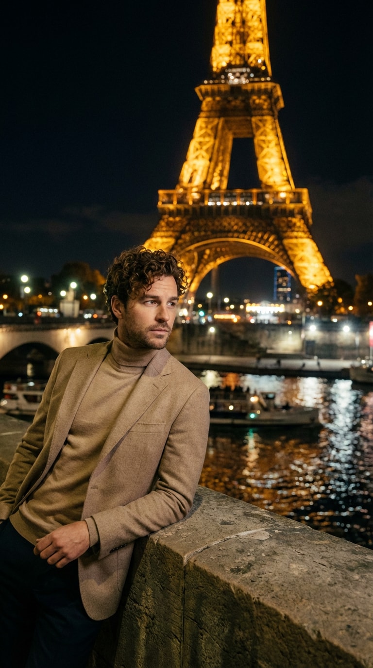 A night in paris 生成效果示例