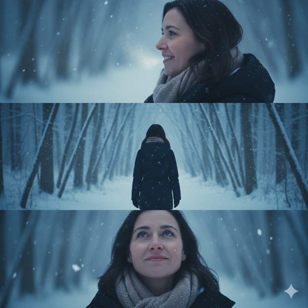 Ultra-Realistic Winter Cinematography Series 生成效果示例