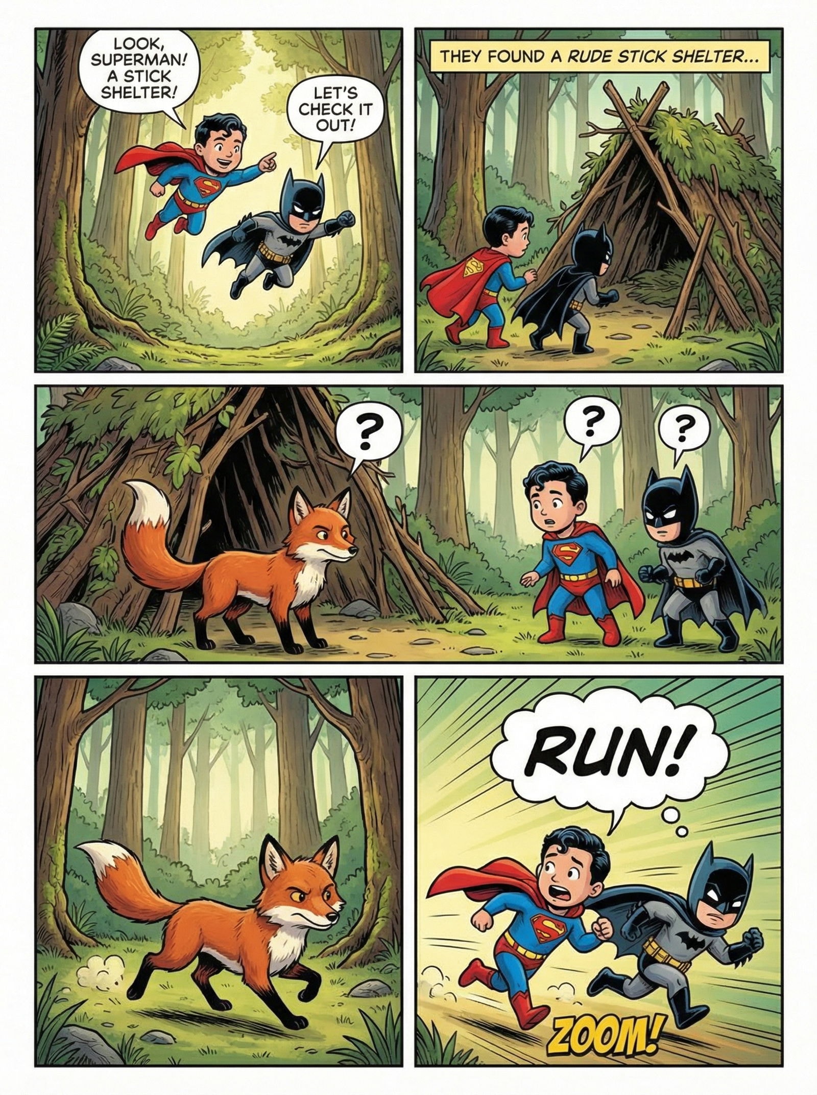 American Comic 生成效果示例