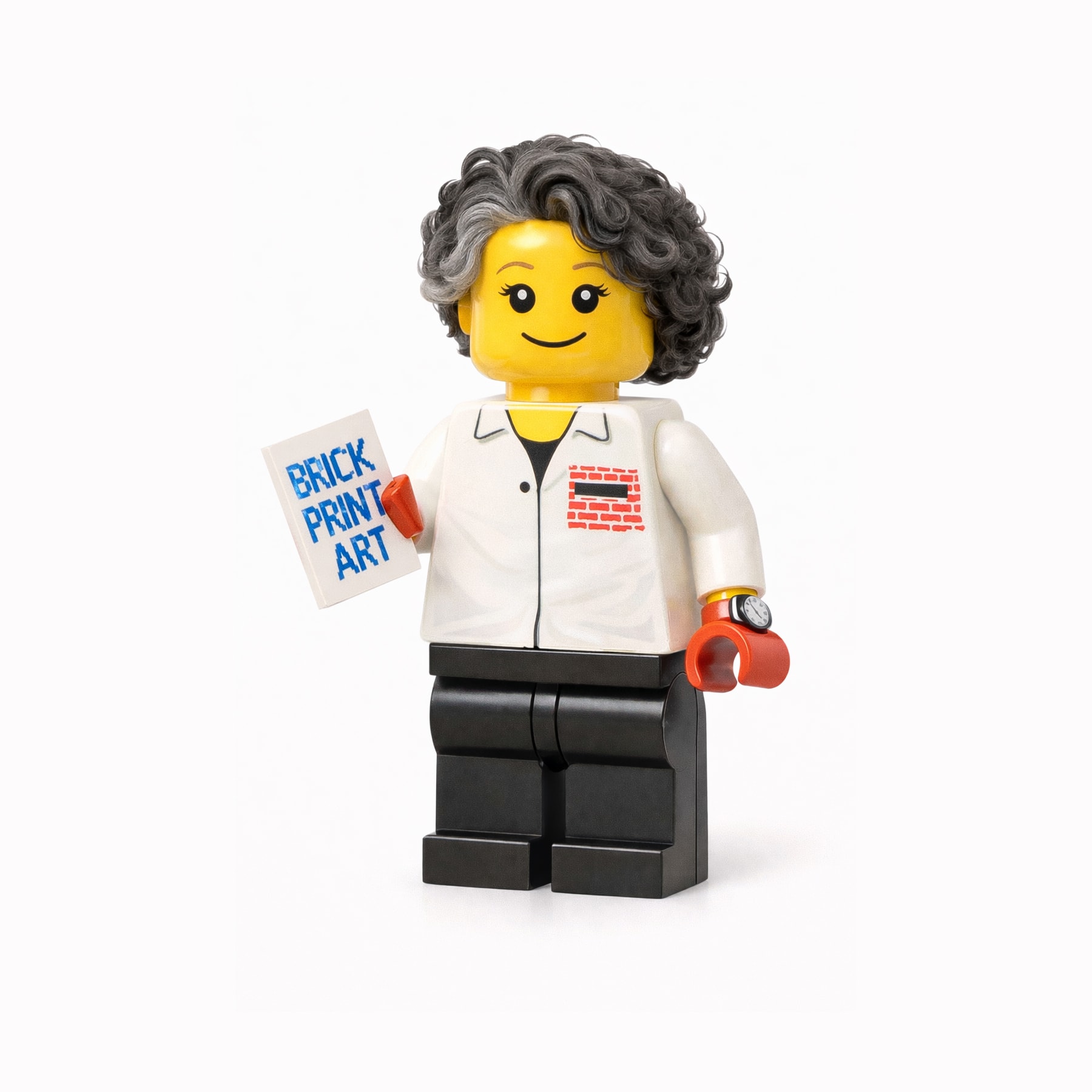 LEGO Minifigure Character Transformation 生成效果示例