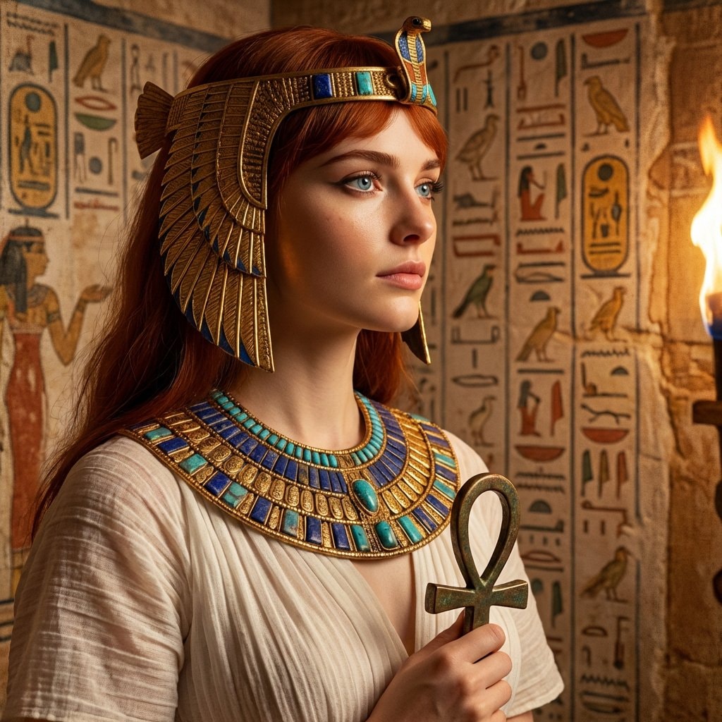 The Solar Priestess of Amun 生成效果示例