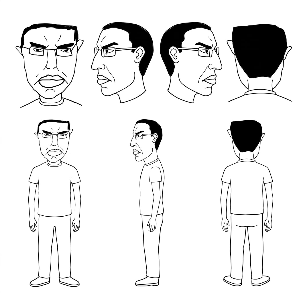CHARACTER SHEET 生成效果示例