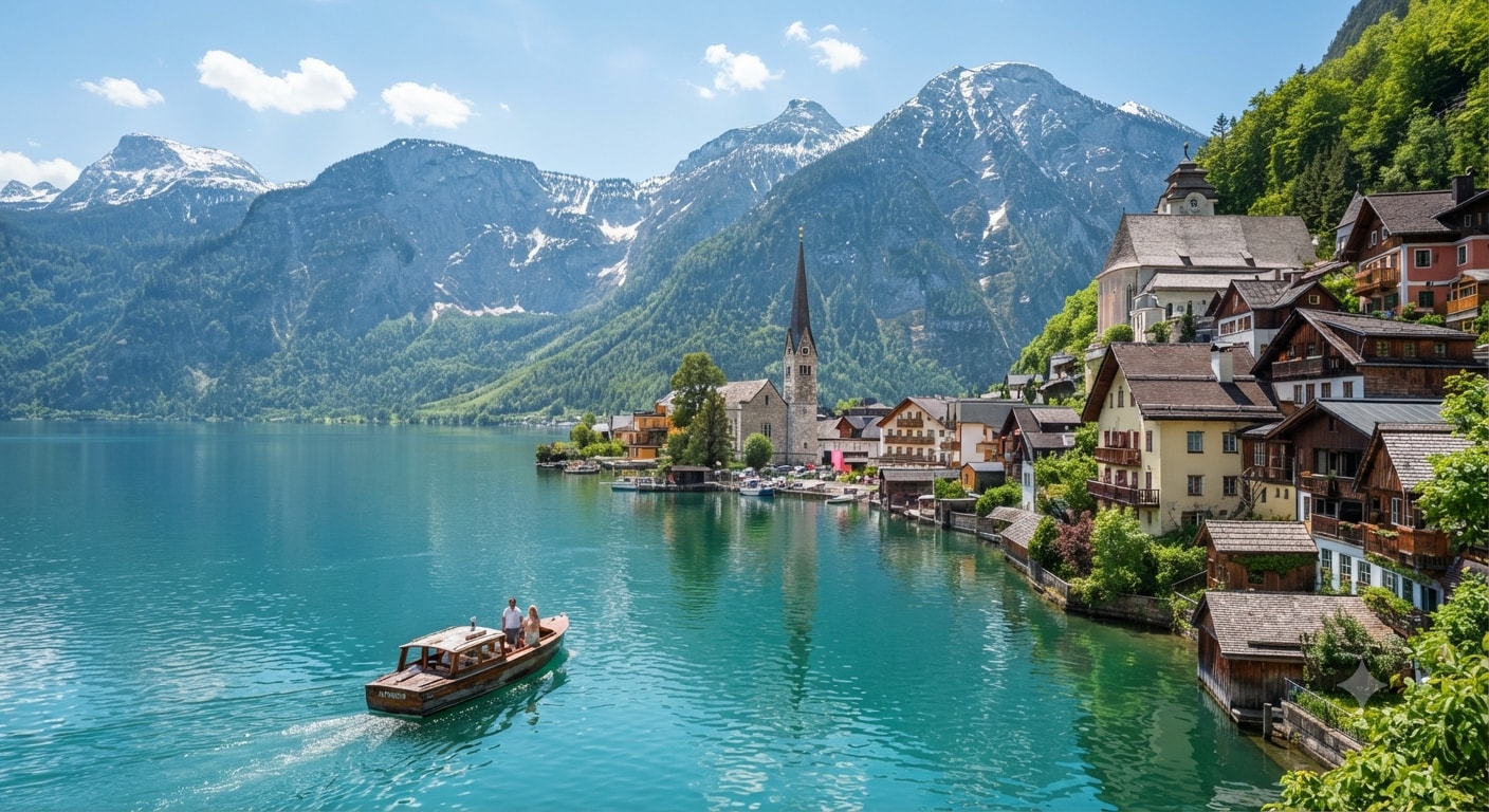 Photorealistic Alpine Village 生成效果示例