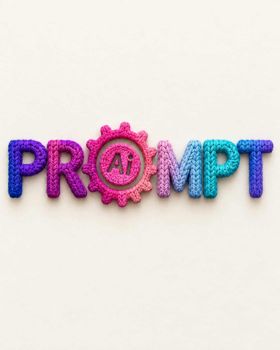Turn a Logo or Text into a Beautiful Yarn Design 生成效果示例